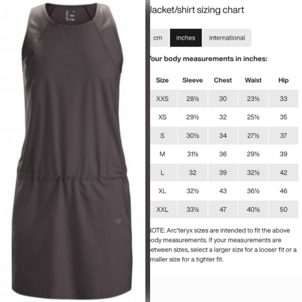 🇨🇦 Arc'teryx Black Contenta Dress - Picture 13 of 14